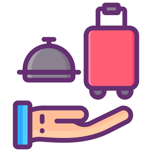 Retail and hospitality sector icon